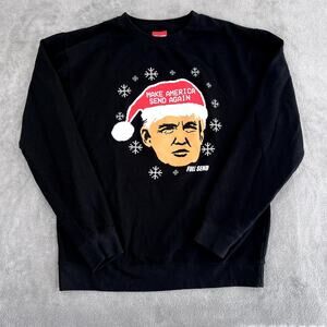 Full Send Nelk Boys Make America Send Again Crewneck Sweatshirt Men's L